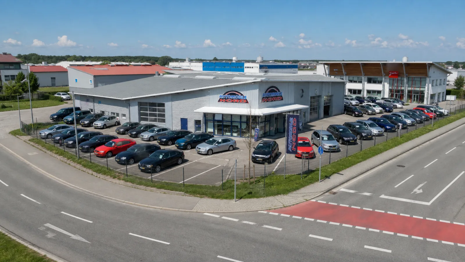 Autohaus Automobile Nord in der Litzelsdorfer Straße in Memmingen